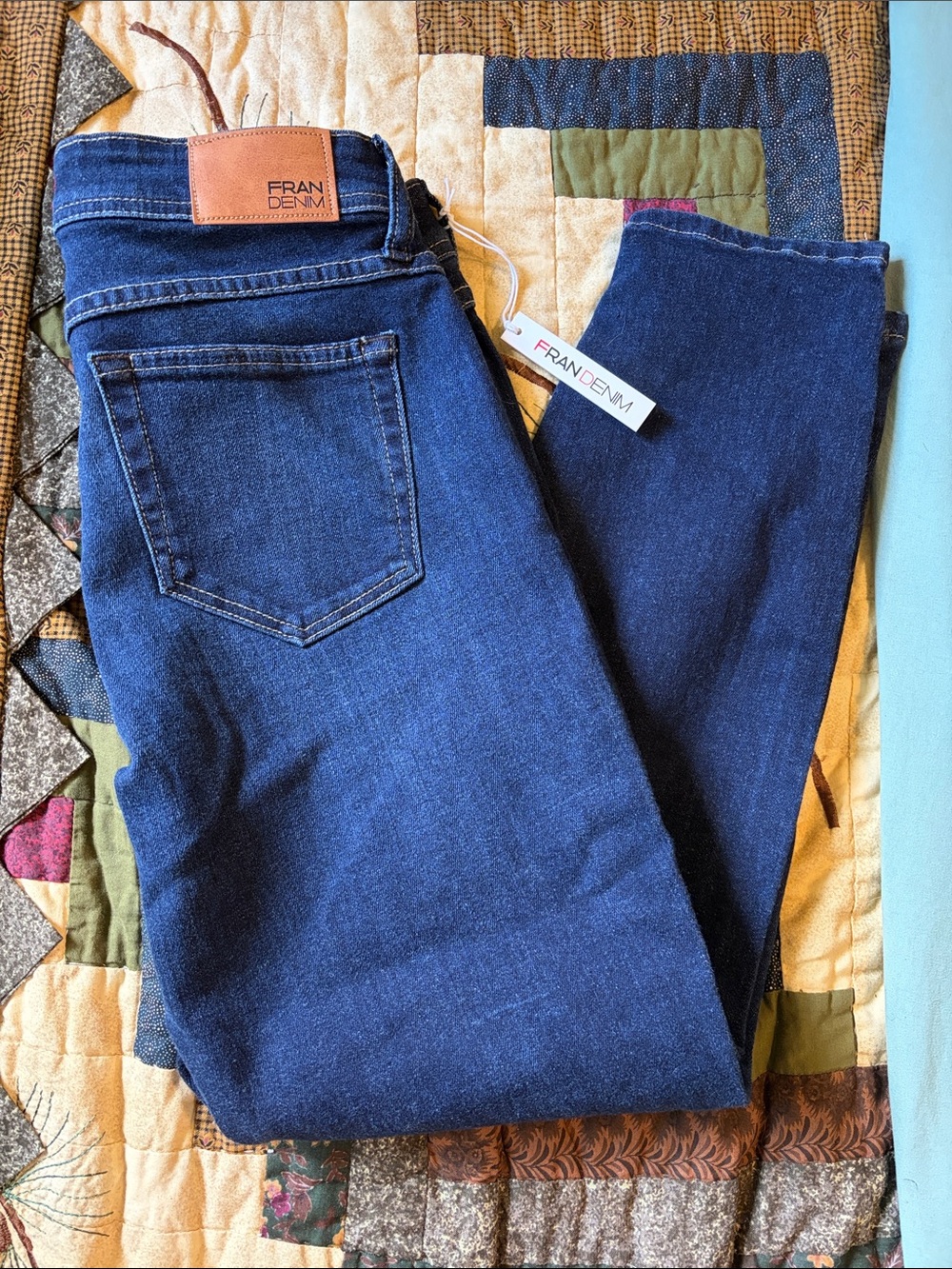 FRAN Denim Women's Dark Blue Jeans